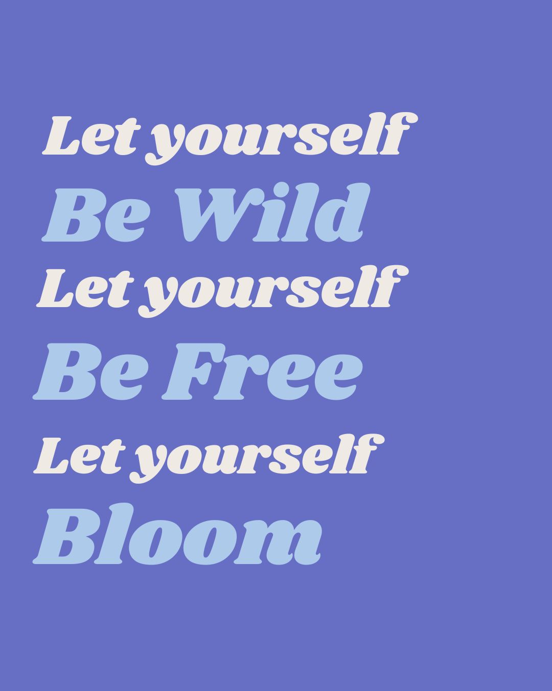 Let Yourself BLOOM Course January 5th - February 2nd 2026