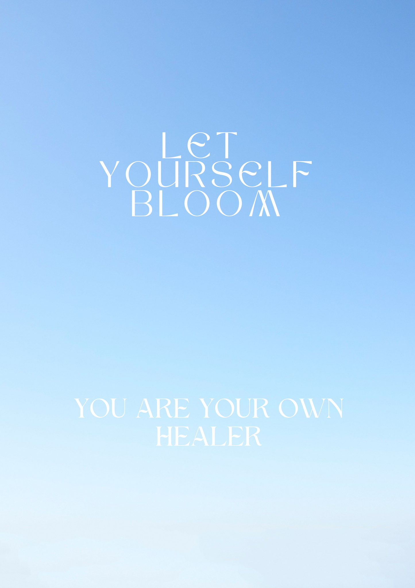 Let Yourself Bloom: You Are Your Own Healer March 29th -April 27th Online